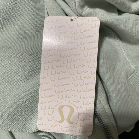 Lululemon Cool and Collected Jacket Hoodie Green SBRZ Womens, Size 6 New - Picture 7 of 8